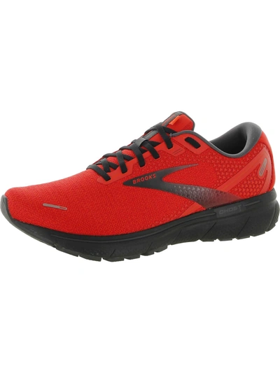 Shop Brooks Ghost 14 Mens Performance Fitnness Running Shoes In Grey