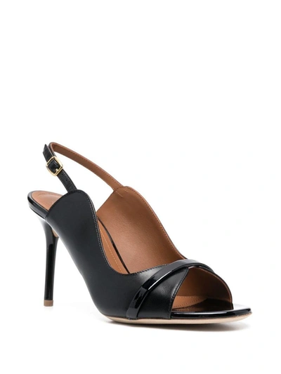 Shop Malone Souliers Jenny 85 Leather Mules In Black