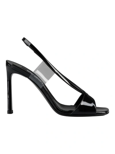 Shop Sergio Rossi Sandals Shoes In Black