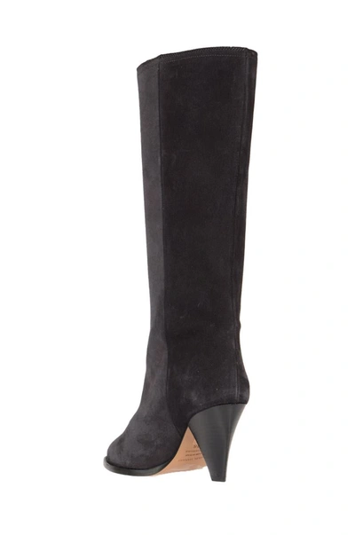 Shop Isabel Marant Boots In Faded Black