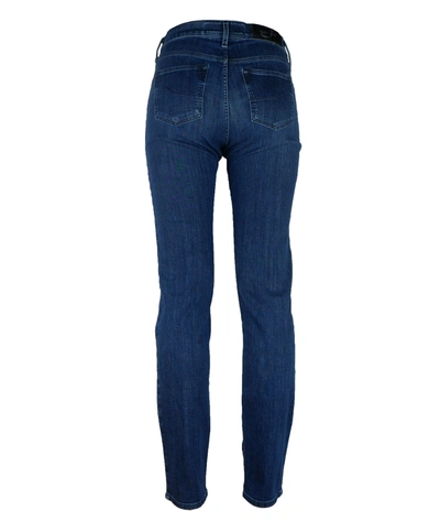 Shop Jacob Cohen Blue Cotton Jeans &amp; Women's Pant