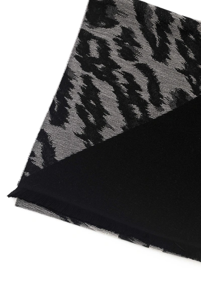 Shop Cavalli Class Gray Wool Men's Scarf