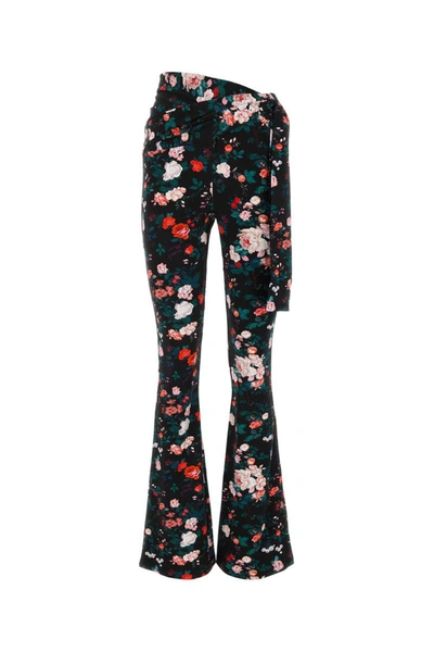 Shop Rabanne Paco  Pants In Floral