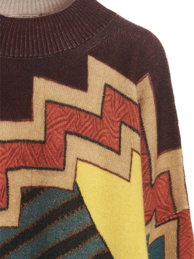 Shop Etro 'virginia' Sweater In Multicolor