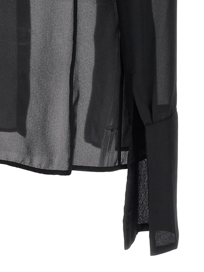 Monot Georgette Shirt In Black