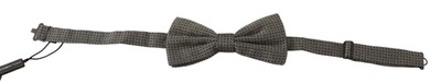 Shop Dolce & Gabbana Multicolor Patterned Adjustable Neck Papillon Bow Men's Tie