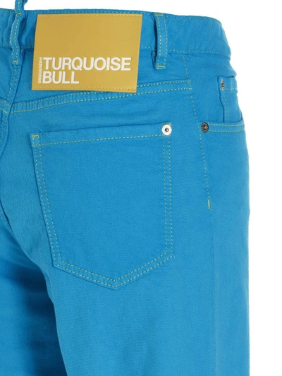 Shop Dsquared2 'boston' Jeans In Light Blue