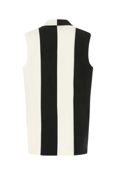 Shop Marni Jackets And Vests In Stripped