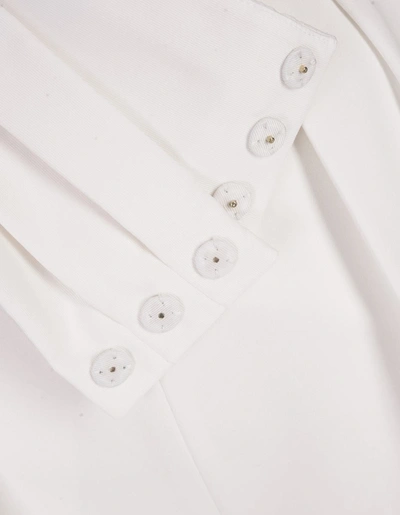 Shop Max Mara Aderire Jumpsuit In White