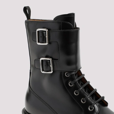 Shop Church's Carly Leather Boots Shoes In Black