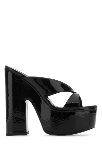 Shop Stuart Weitzman Sandals In Black