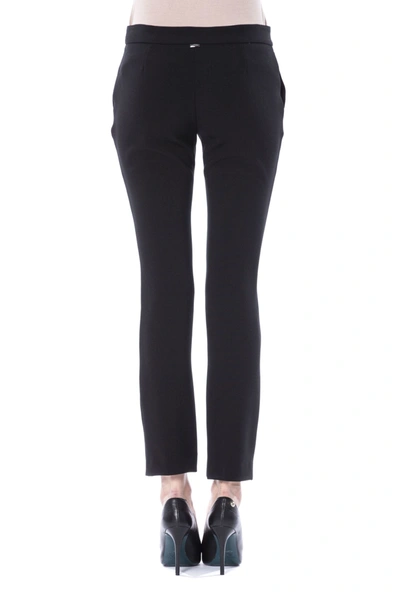 Shop Byblos Black Polyester Jeans &amp; Women's Pant