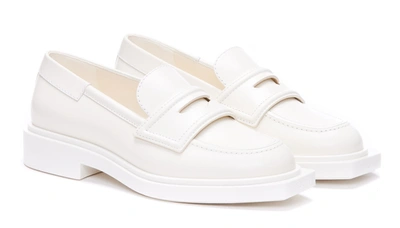 Shop 3juin Flat Shoes In White