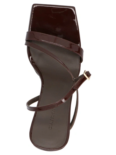 Shop Gia Borghini Gia Couture X Rosie Huntington Whiteley 'rosie 5' Sandals In Brown