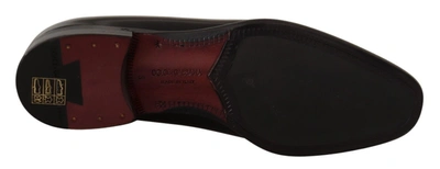 Shop Dolce & Gabbana Black Patent Leather Formal Loafers Dress Men's Shoes