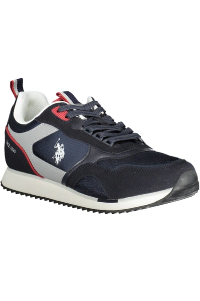 Shop U.s. Polo Assn . Blue Polyester Men's Sneaker