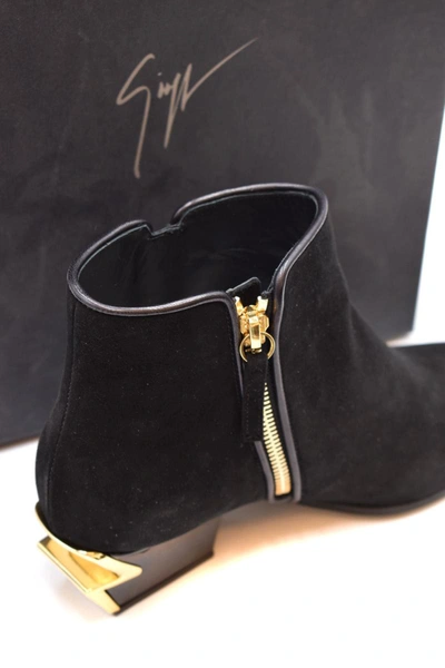 Shop Giuseppe Zanotti Booties In Black