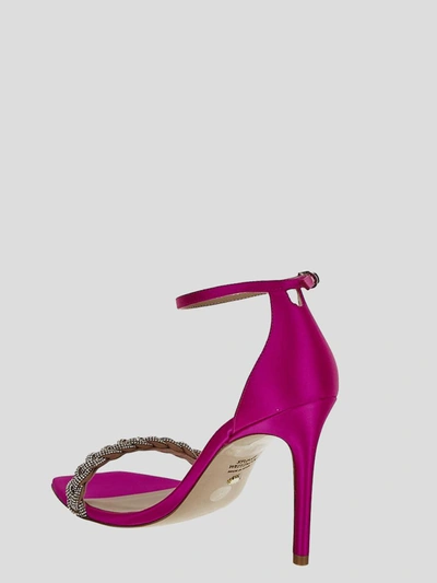 Shop Stuart Weitzman Sandals In Flamingo