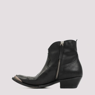 Shop Golden Goose Young Boots Shoes In Black