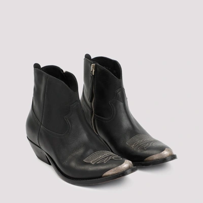 Shop Golden Goose Young Boots Shoes In Black