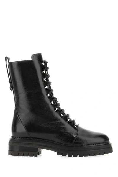 Shop Sergio Rossi Boots In Black