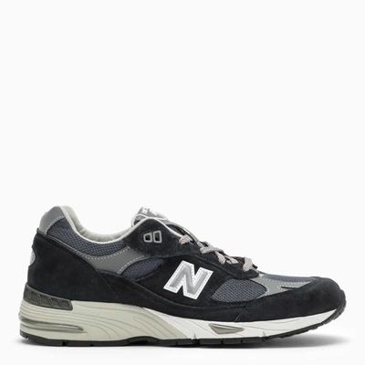 Shop New Balance 991 Low Sneakers In Blue