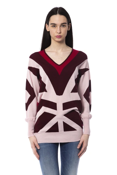 Shop Byblos Burgundy Wool Women's Sweater