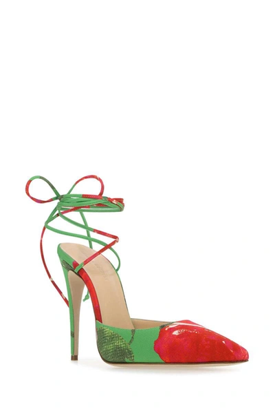 Shop Magda Butrym Heeled Shoes In Multicoloured