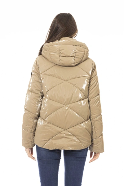 Shop Baldinini Trend Beige Polyester Jackets &amp; Women's Coat