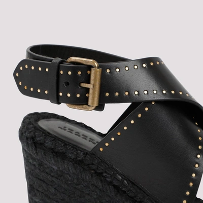 Shop Isabel Marant Iriane Sandal Shoes In Black