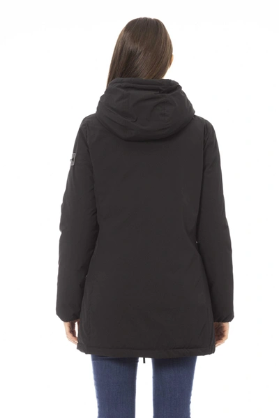 Shop Baldinini Trend Black Polyester Jackets &amp; Women's Coat
