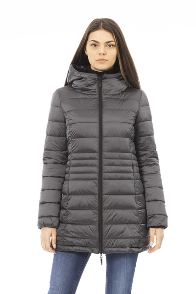 Shop Baldinini Trend Black Polyester Jackets &amp; Women's Coat