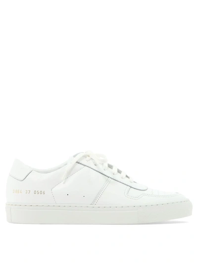 Shop Common Projects "bball Low" Sneakers In White