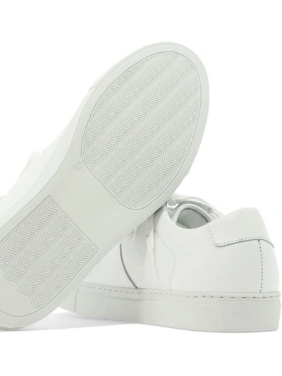 Shop Common Projects "bball Low" Sneakers In White
