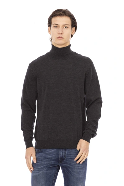 Shop Baldinini Trend Brown Fabric Men's Sweater