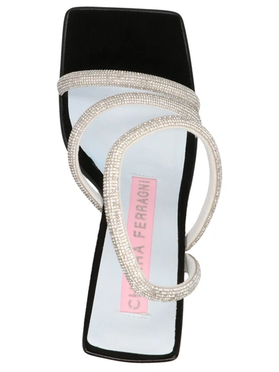 Shop Chiara Ferragni 'andromeda' Sandals In Black