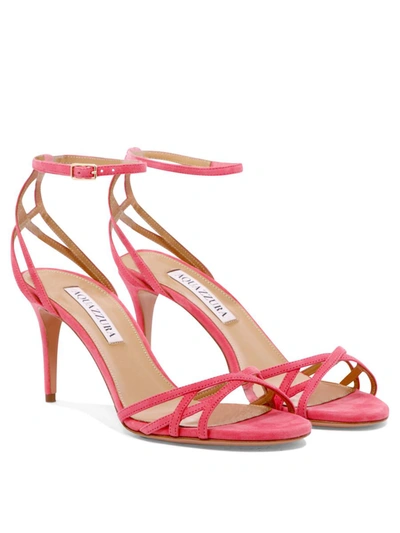 Shop Aquazzura "all I Want" Sandals In Pink