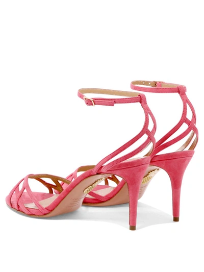 Shop Aquazzura "all I Want" Sandals In Pink