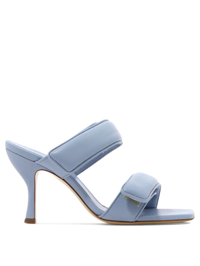Shop Gia Borghini "perni 03" Sandals In Blue