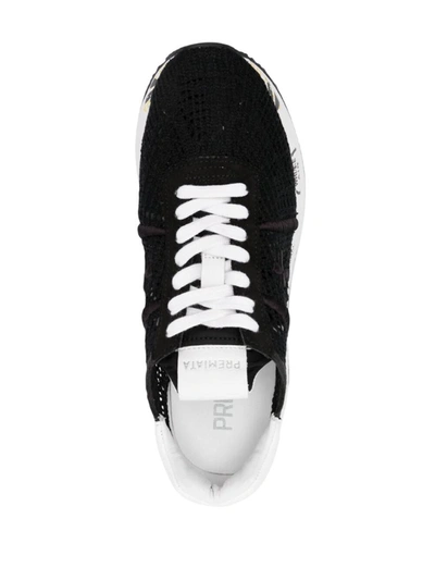 Shop Premiata Conny Low-top Sneakers In Black