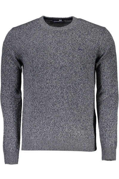 Shop Harmont & Blaine Blue Wool Men's Sweater