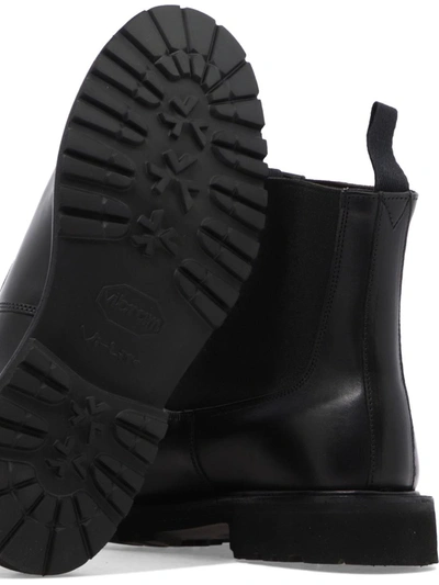Shop Tricker's "paula" Ankle Boots In Black