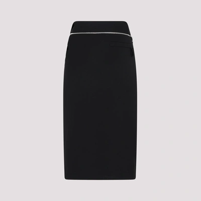 Shop Jacquemus La Jupe Bodri Skirt In Black