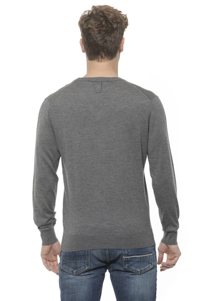 Shop Billionaire Italian Couture Gray Cashmere Men's Sweater