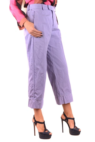 Shop The Gigi Trousers In Violet