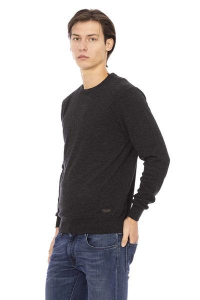 Shop Baldinini Trend Black Wool Men's Sweater