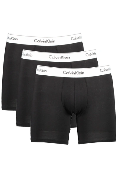 Shop Calvin Klein Black Cotton Men's Underwear