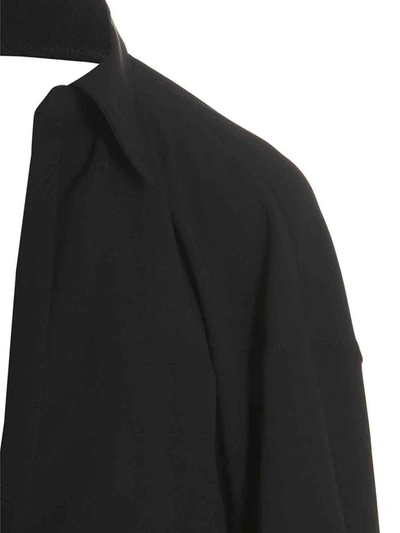 Shop Capasa Milano Mini Dress In Black