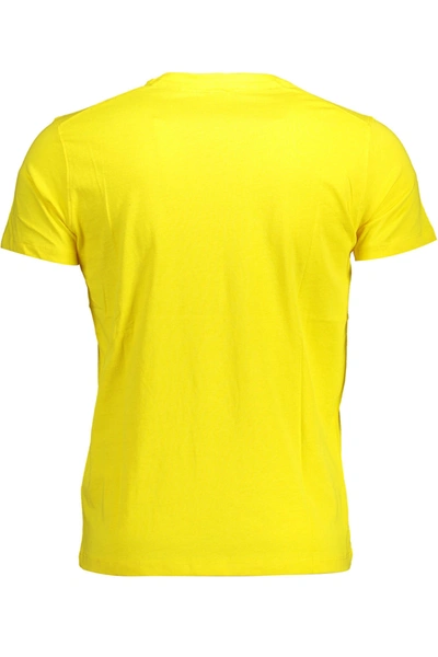 Shop U.s. Polo Assn . Yellow Cotton Men's T-shirt