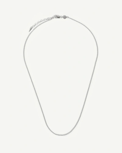 Shop Missoma Medium Rope Chain Necklace Sterling Silver